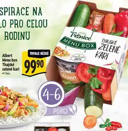Albert Albert Menu box Thajské zelené kari nabídka