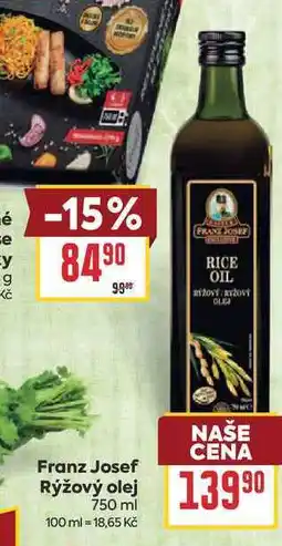Billa Franz Josef Rýžový olej nabídka