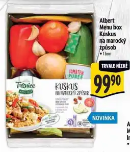 Albert Albert Menu box Kuskus na marocký způsob nabídka