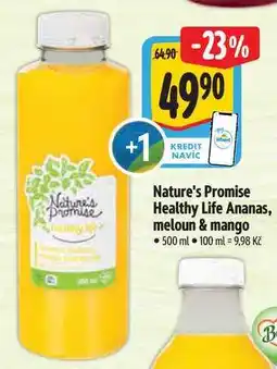 Albert Nature's Promise Healthy Life Ananas, meloun & mango nabídka