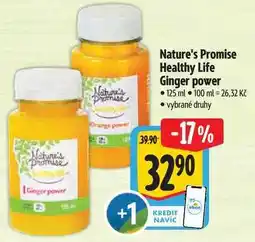 Albert Nature's Promise Healthy Life Ginger power nabídka