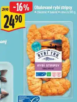 Albert Obalované rybí stripsy, cena za nabídka