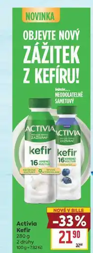 Billa Activia Kefír nabídka