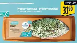 Albert Pražma v česnekovo - bylinkové marinádě, cena za nabídka