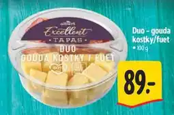 Albert Duo-gouda kostky/fuet nabídka
