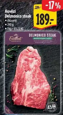 Albert Hovězí Delmonico steak nabídka