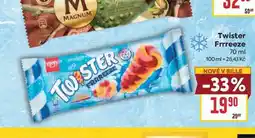Billa Twister Frrreeze nabídka