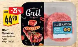 Albert Albert Pljeskavica nabídka