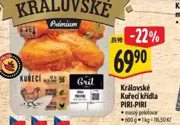 Albert Královské Kuřecí křídla PIRI-PIRI nabídka