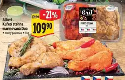 Albert Albert Kuřecí stehna marinovaná Duo nabídka