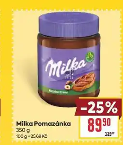 Billa Milka Pomazánka nabídka