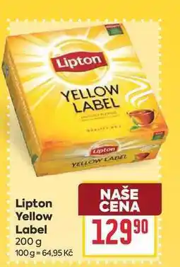 Billa Lipton Yellow Label nabídka