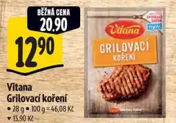 Albert Vitana Grilovací koření nabídka