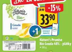 Albert Nature's Promise Bio Gouda 48% - plátky nabídka