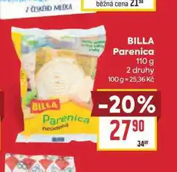 Billa BILLA Parenica nabídka