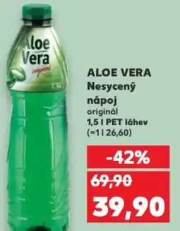 Kaufland ALOE VERA Nesycený nápoj nabídka