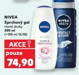 Kaufland NIVEA Sprchový gel nabídka