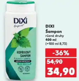 Kaufland DIXI Šampon nabídka