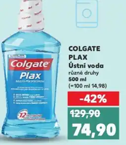Kaufland COLGATE PLAX Ústní voda nabídka