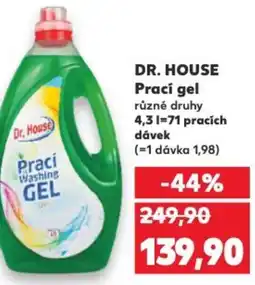 Kaufland DR. HOUSE Prací gel nabídka