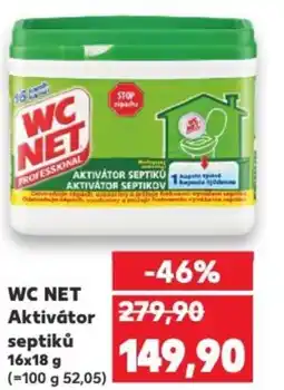 Kaufland WC NET Aktivátor septiků nabídka