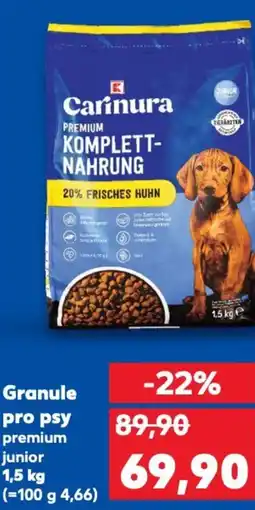 Kaufland Granule pro psy nabídka