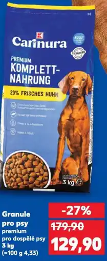 Kaufland Granule pro psy premium nabídka