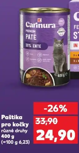 Kaufland Paštika pro kočky nabídka