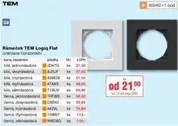 DEK Rámeček TEM Logiq Flat nabídka