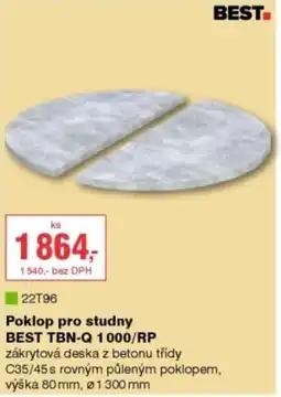 DEK Poklop pro studny BEST TBN-Q 1000/RP nabídka