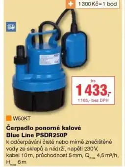 DEK Čerpadlo ponorné kalové Blue Line PSDR250P nabídka