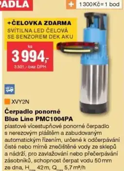 DEK Čerpadlo ponorné Blue Line PMC1004PA nabídka