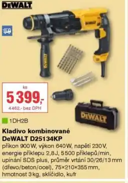 DEK Kladivo kombinované DeWALT D25134KP nabídka