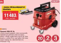 DEK Vysavač Hilti VC 5L nabídka