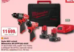 DEK Sada AKU nářadí Milwaukee M12FPP2A2-402X nabídka