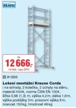 DEK Lešení montážní Krause Corda nabídka