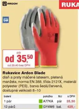 DEK Rukavice Ardon Blade nabídka