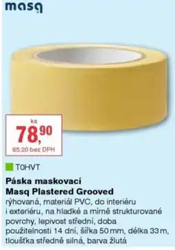 DEK Páska maskovací Masq Plastered Grooved nabídka