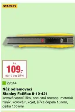 DEK Nůž odlamovací Stanley FatMax 8-10-421 nabídka