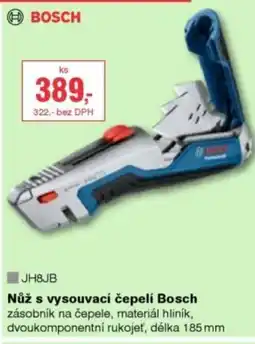 DEK Nůž s vysouvací čepelí Bosch nabídka