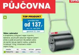 DEK Válec zahradní nabídka