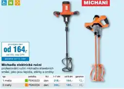 DEK Míchadla elektrická ruční nabídka