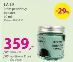 Hebe LA-LE krém peptidovy booster nabídka