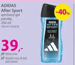 Hebe ADIDAS After Sport sprchový gel pánský nabídka
