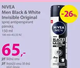 Hebe NIVEA Men Black & White Invisible Original nabídka