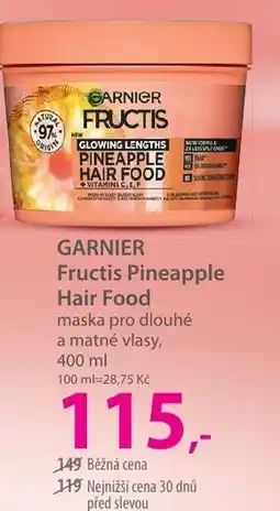 Hebe GARNIER Fructis Pineapple Hair Food nabídka