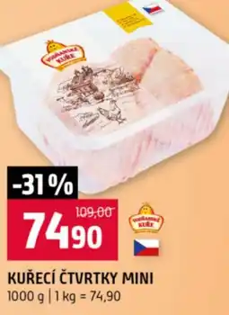 Terno Kuřecí čtvrtky mini nabídka