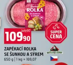 Terno Zapékací rolka se šunkou a sýrem nabídka
