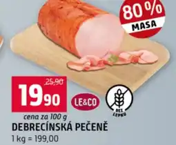 Terno Debrecínská pečeně nabídka