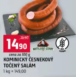 Terno Kominický česnekový točený salám nabídka